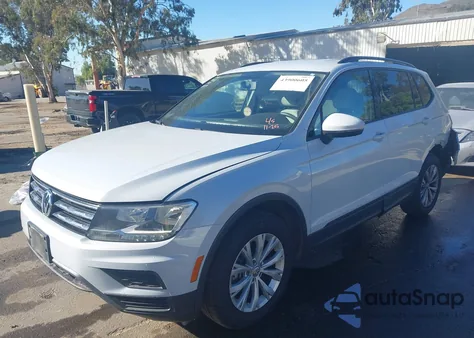 2019 Volkswagen Tiguan 2.0T S z USA, uszkodzony, nr VIN 3VV1B7AX5KM039879